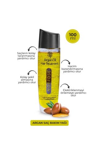 Morfose Bitkisel Argan Saç Bakım Yağı 100 ml