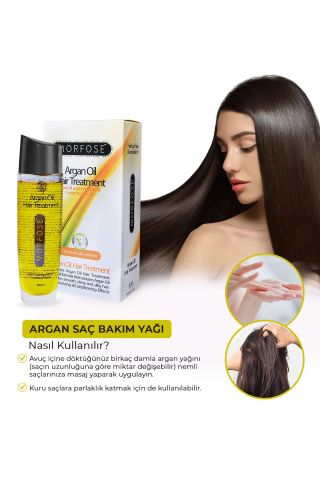 Morfose Bitkisel Argan Saç Bakım Yağı 100 ml
