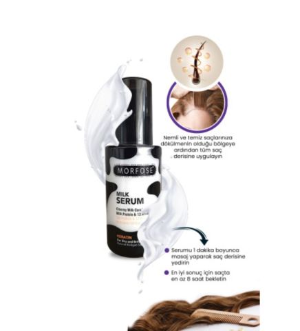 Morfose Milk Therapy Keratin Saç Serumu 100 ml
