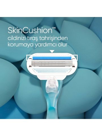 Gillette Venüs Smooth Kadın Tıraş Bıçağı 4'lü Yedek