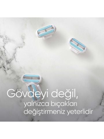 Gillette Venüs Smooth Kadın Tıraş Bıçağı 4'lü Yedek