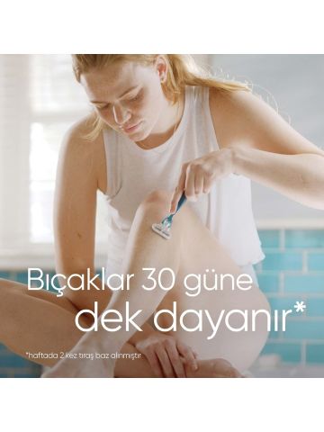 Gillette Venüs Smooth Kadın Tıraş Bıçağı 4'lü Yedek