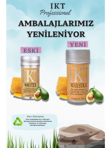 Ikt Hair Wax Stick Saç Sabitleyici 75 gr