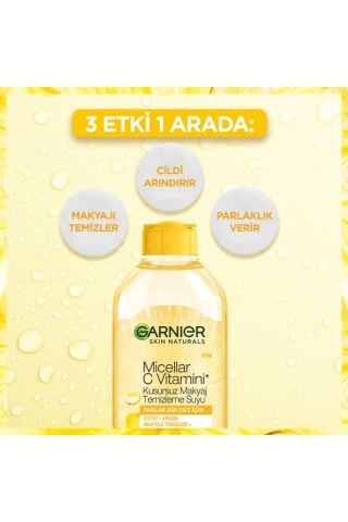 Garnier Micellar C Vitamini Kusursuz Makyaj Temizleme Suyu 400 ml