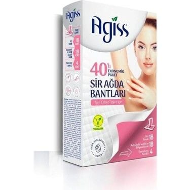 Agiss Sir Ağda Bantları 40 Lı