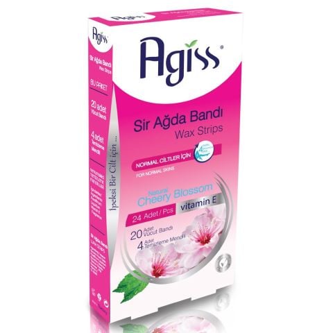 Agiss Sir Ağda Bantları Normal Ciltler İçin 20 Lİ