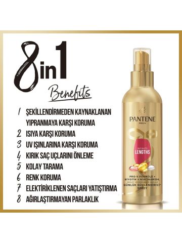 Pantene Saç Spreyi Infinite Length Güçlendirici 200 ml