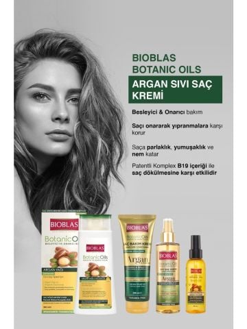 Bioblas Botanic Oils Argan Yağlı Sıvı Saç Kremi 200 ml