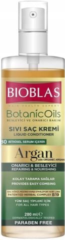Bioblas Botanic Oils Argan Yağlı Sıvı Saç Kremi 200 ml