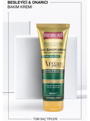 Bioblas Botanic Oils Argan Yağlı Saç Kremi 250 Ml