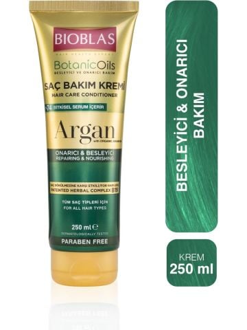 Bioblas Botanic Oils Argan Yağlı Saç Kremi 250 Ml