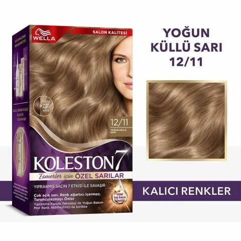 Wella Koleston Supreme Saç Boyası 12/11 Yoğun Küllü Sarı