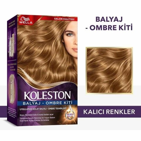 Wella Koleston Supreme Kit Saç Boyası Balyaj - Ombre Kiti