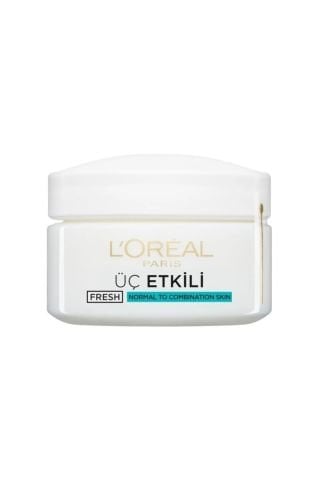L'Oreal Paris Üç Etkili Nemlendirici Jel Krem Uzun Süreli Nemlendirme 50 ml