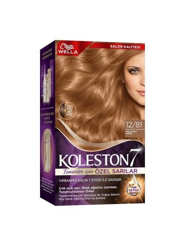 Wella Koleston Supreme Kit 12/81 Küllü Inci Sarısı