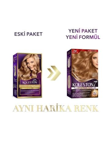 Wella Koleston Supreme Kit 12/81 Küllü Inci Sarısı