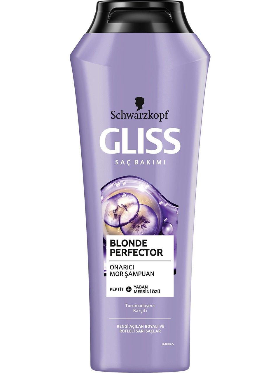 Gliss Schwarzkopf Blonde Perfector Turunculaşma Karşıtı Mor Şampuan 250 ml