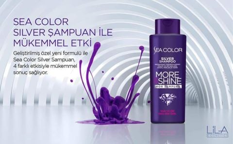 Sea Color Silver Shampoo Mor Şampuan 200 Ml