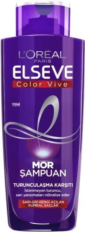 Loreal Paris Elseve Turunculaşma Karşıtı Mor Şampuan 200 Ml