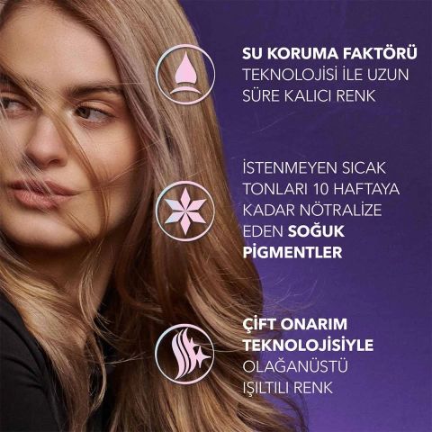 Wella Koleston Supreme Saç Boyası 8/1 Açık Küllü Kumral (Sonsuz Işıltılı Küllü Tonlar)