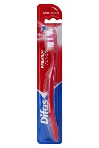 Difaş Diş Fırçası Premium Action Orta