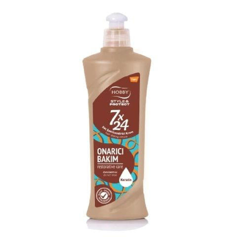 Hobby Style & Protect 7X24 Onarıcı Bakım Saç Şekillendirici Krem 250 ml