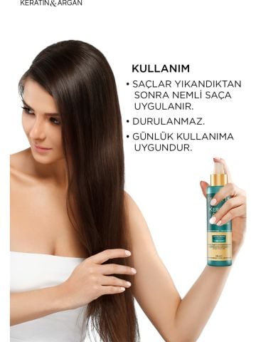 Bioxcin Keratin ve Argan Onarıcı Sıvı Saç Kremi 150 ml
