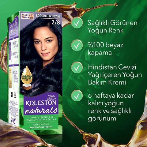 Wella Koleston Saç Boya Naturals Maxi 2.8 Böğürtlen Siyah