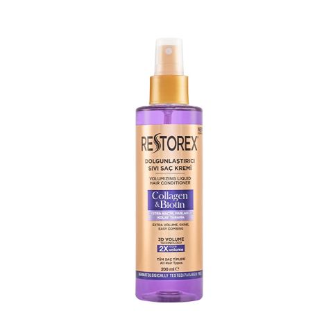 Restorex Collagen Biotin Dolgunlaştırıcı Sıvı Saç Kremi 200 ml
