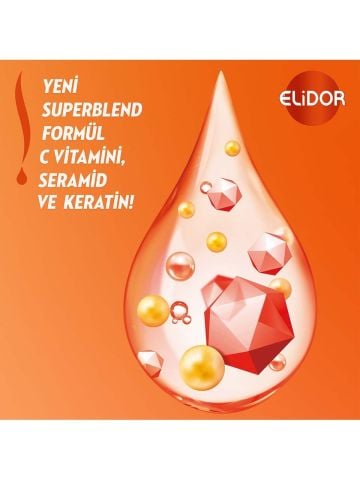 Elidor Superblend Sıvı Saç Bakım Kremi Anında Onarıcı Kırılma Karşıtı Yoğun Besleyici 200 Ml