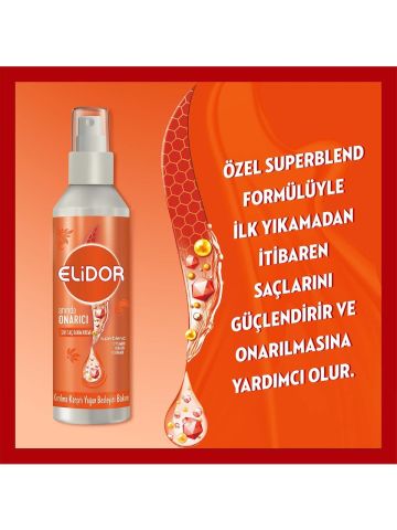Elidor Superblend Sıvı Saç Bakım Kremi Anında Onarıcı Kırılma Karşıtı Yoğun Besleyici 200 Ml