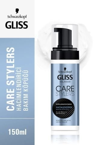 Gliss Schwarzkopf Care Stylers Hacimlendiren Saç Bakım Köpüğü 150 Ml