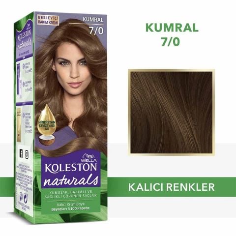 Wella Koleston Naturals Saç Boyası Kumral 7/0