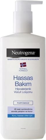 Neutrogena Hassas Bakım Vücut Losyonu Parfümsüz 400 ml