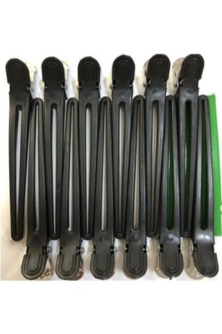 Claris Plastik Saç Pensi 12 Adet Saç Klipsi