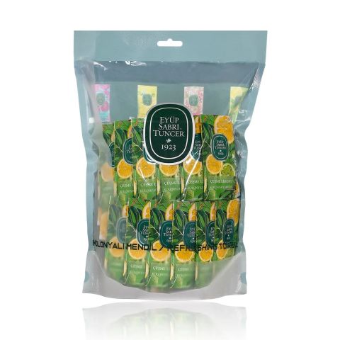 Eyüp Sabri Tuncer Çeşme Limonu Kolonyalı Mendil 150 Adet
