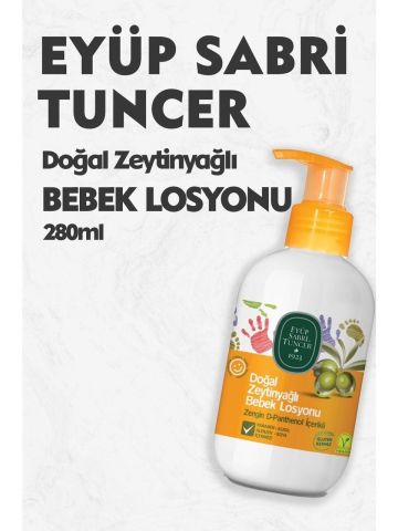 Eyüp Sabri Tuncer Doğal Zeytinyağlı Bebek Losyonu 280 ml