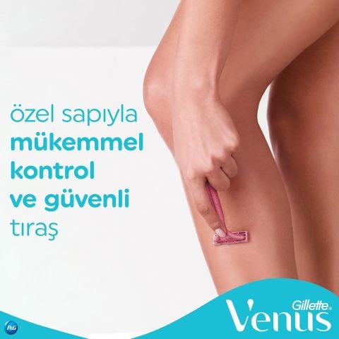 Gillette Simply Venus 2 Basic Kullan At Kadın 5 li Traş Bıçağı