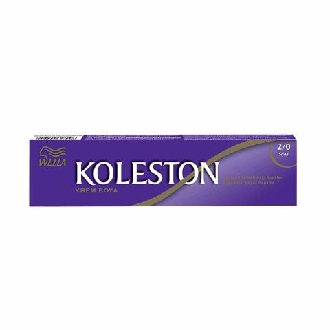 Wella Koleston Tüp Boya 2/0 Siyah