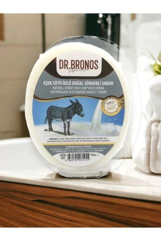 Dr Bronos Eşşek Sütlü Süngerli Doğal Sabun 135GR