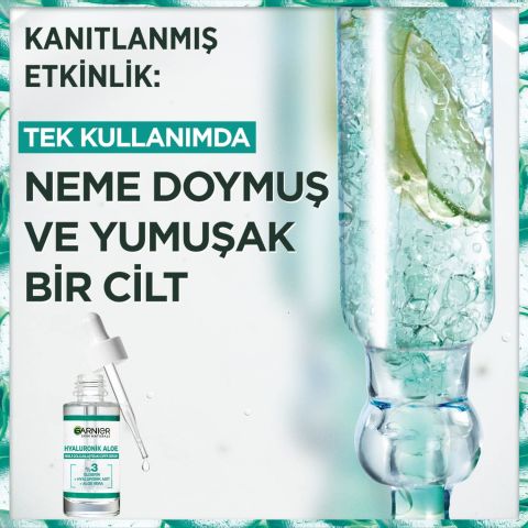 Garnier Hyaluronik Aloe Nemle Dolgunlaştıran Süper Serum (30 ml)