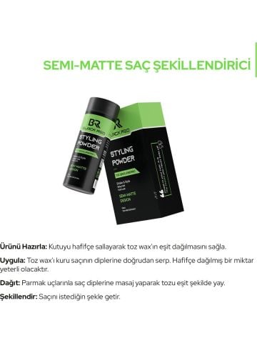 Black Red Şekillendirici Pudra Yarı Mat 20 G