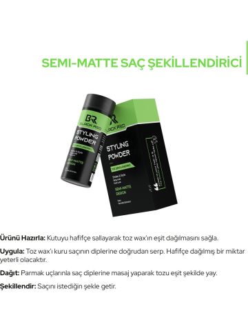 Black Red Şekillendirici Pudra Yarı Mat 20 G