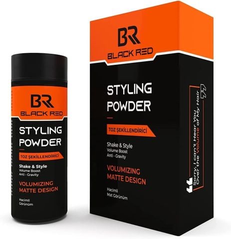 Black Red Şekillendiricİ Pudra Volume Mat 20 G