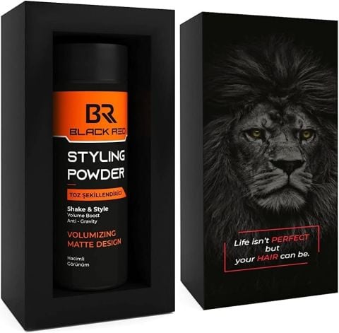 Black Red Şekillendiricİ Pudra Volume Mat 20 G