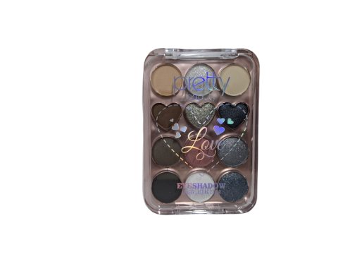Pretty Beauty Love 12'Li Far Paleti No: 01 Eyeshadow PB-928