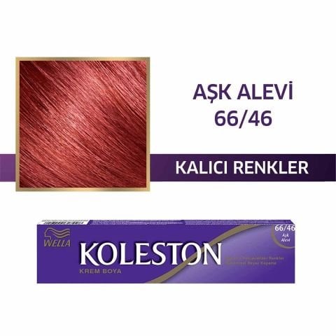 Wella Koleston Tüp Saç Boyası 66/46 Aşk Alevi
