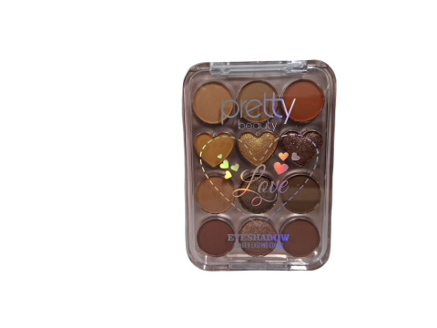 Pretty Beauty Love 12'Li Far Paleti No: 02 Eyeshadow PB-928