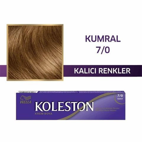 Wella Koleston Kalıcı Krem Saç Boyası 7/0 Krem Boya