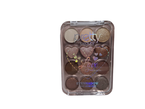 Pretty Beauty Love 12'Li Far Paleti No: 03 Eyeshadow PB-928